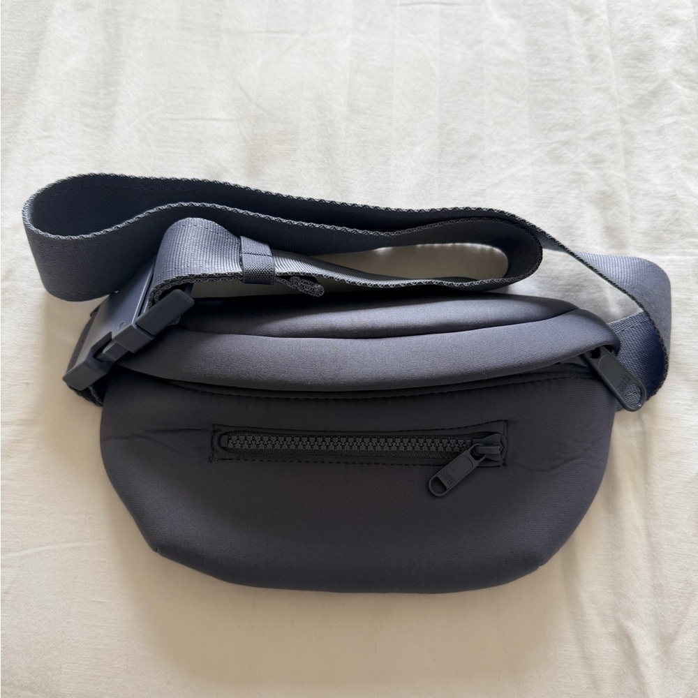 Dagne Dover Gray Ace Neoprene Fanny Pack